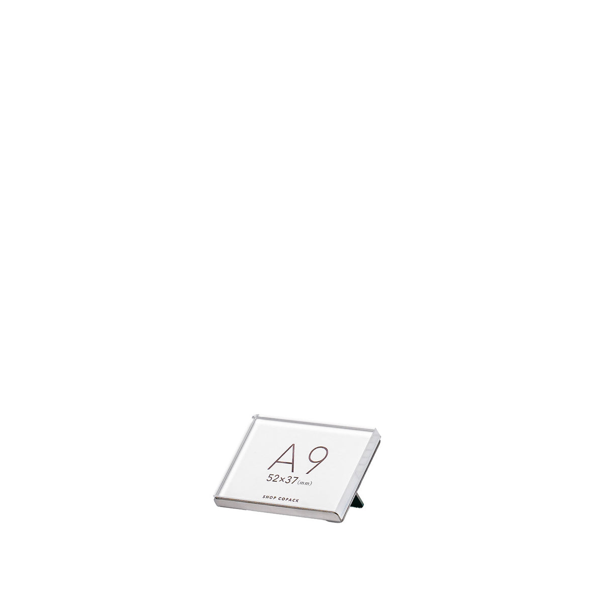 プライススタンド A9サイズ ACLA9Y アクリル5mm厚