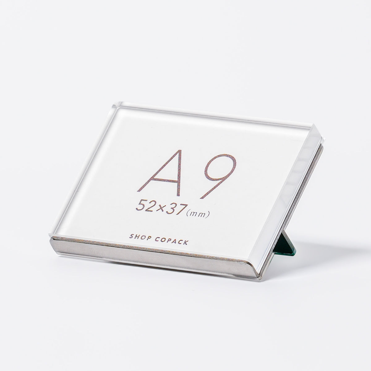 プライススタンド A9サイズ ACLA9Y アクリル5mm厚