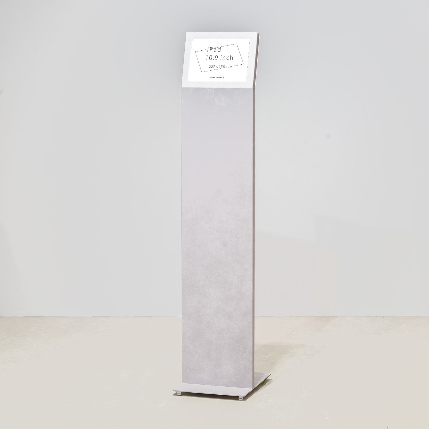 iPadスタンド モルタル調 IS10.9MR (iPad 第10~11世代対応)