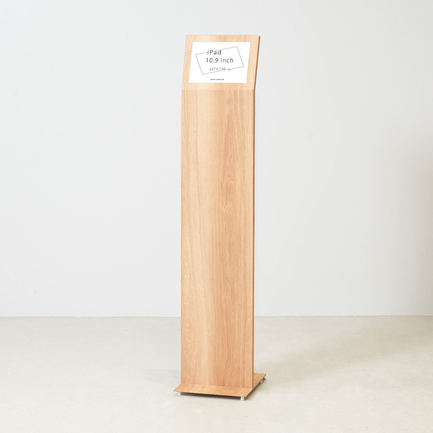 iPadスタンド オーク木目調 IS10.9OK (iPad 第10~11世代対応)