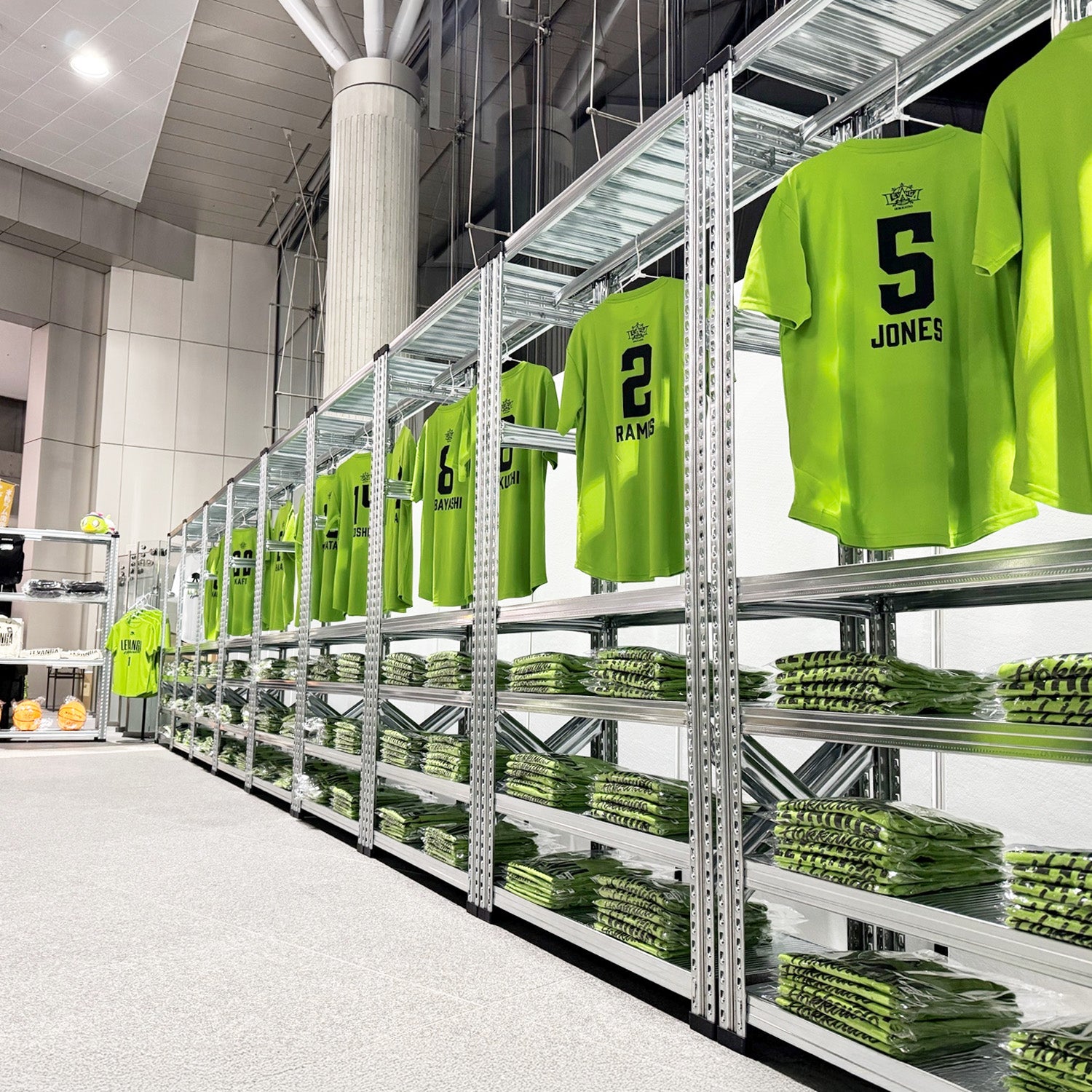 スチールシェルフ 幅98cm 高さ118cm 5段【連結用】