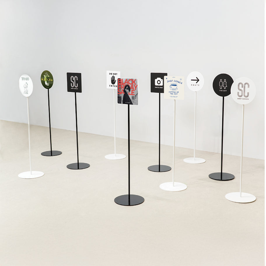 予約販売中 最短出荷日 2/26 サインスタンド OS01CBK