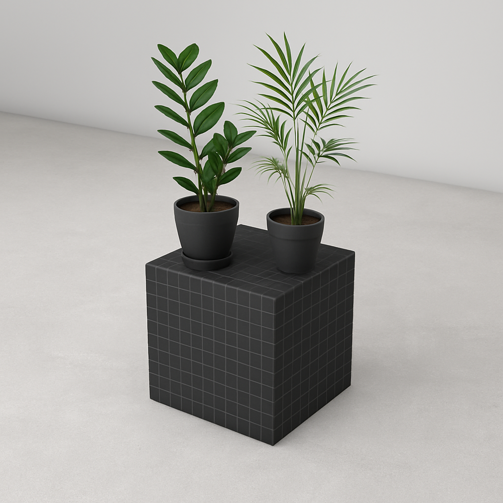 タイルディスプレイテーブル TLB889BK