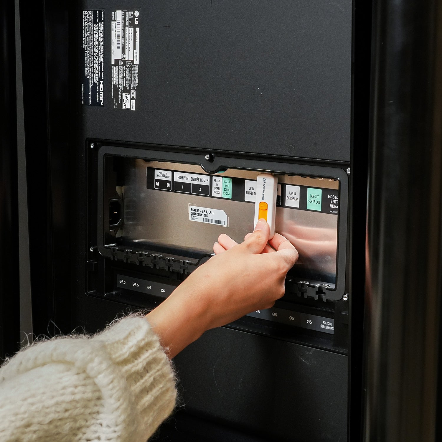 屋外用 デジタルサイネージ 55インチ DSO55HBK