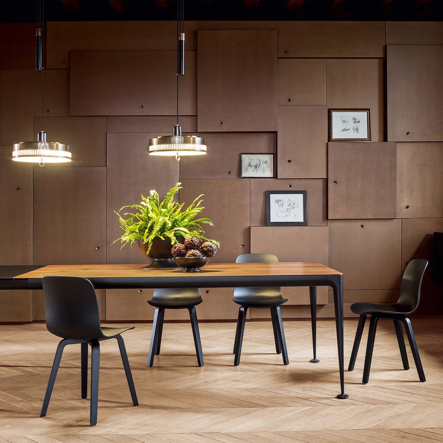 Substance wood legs / MAGIS
