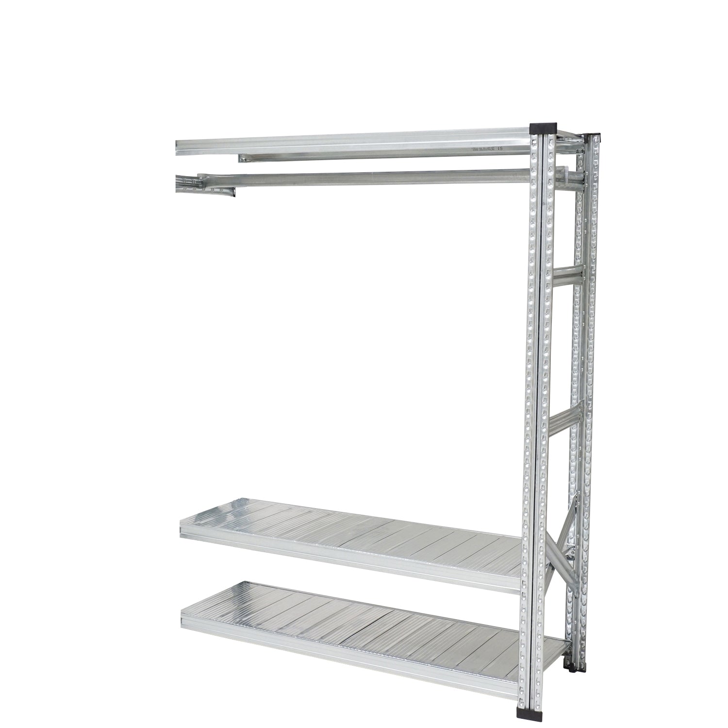 スチールハンガーラック 幅128cm 高さ158cm【連結用】