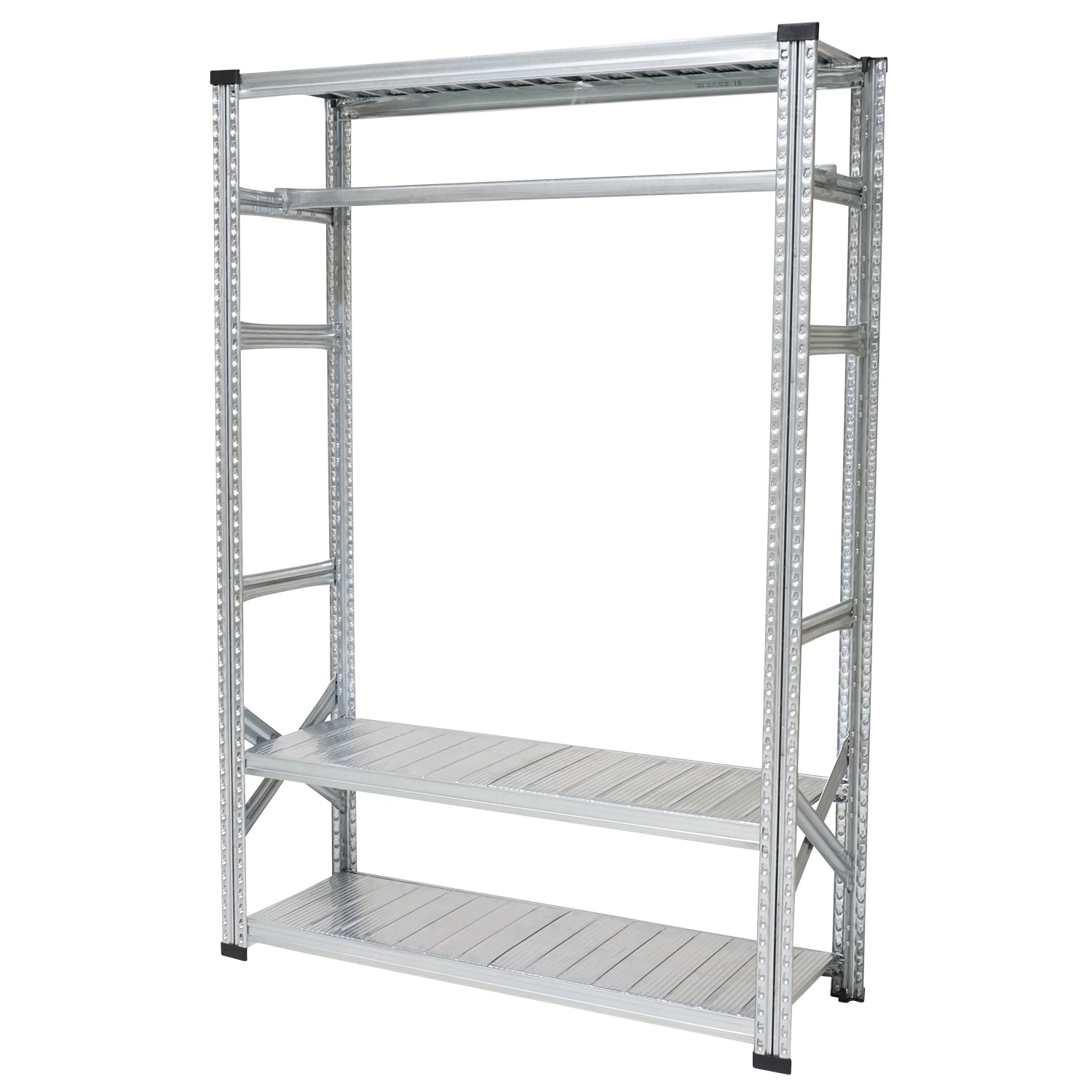 スチールハンガーラック 幅128cm 高さ184cm