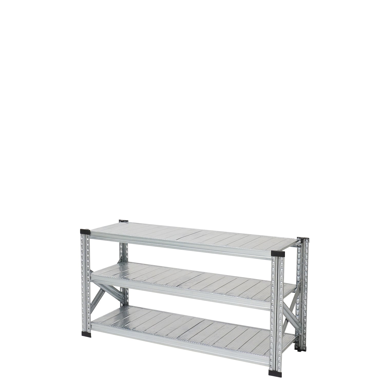 スチールシェルフ 幅128cm 高さ65cm 3段