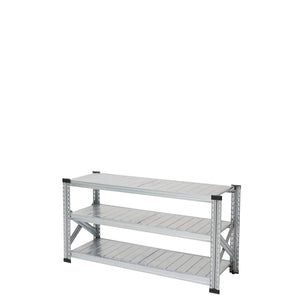 スチールシェルフ 幅128cm 高さ65cm 3段