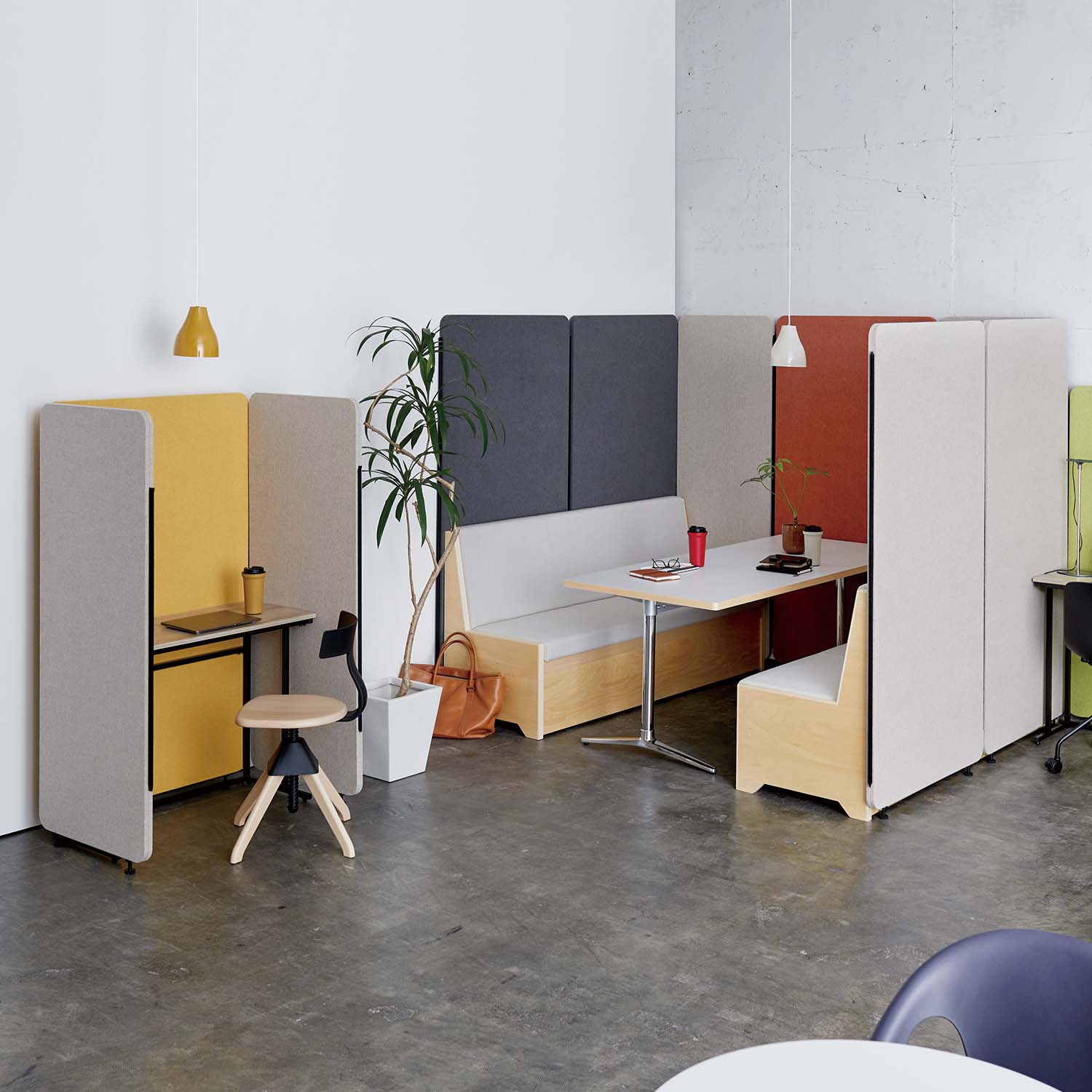 テーブル 4人用小 POT120B