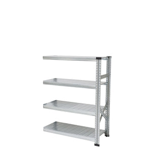スチールシェルフ 幅98cm 高さ118cm 4段【連結用】