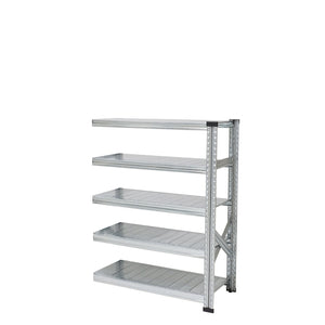 スチールシェルフ 幅98cm 高さ118cm 5段【連結用】