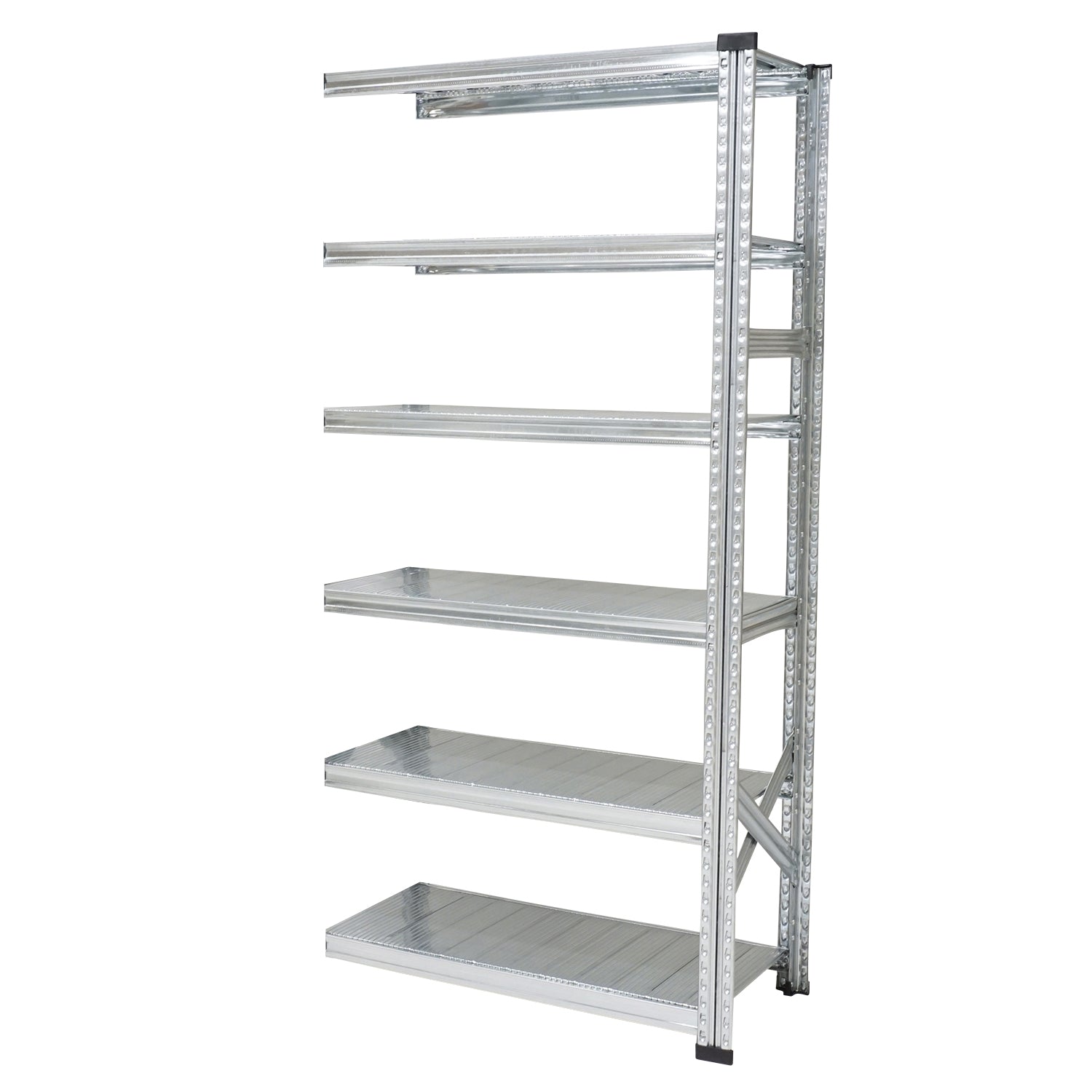 スチールシェルフ 幅98cm 高さ184cm 6段【連結用】