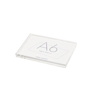 予約販売中 10/28出荷 プライスプレート A6サイズ ACP03