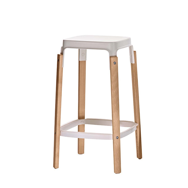 最終価格 足置きパーツ1か所欠品 マジス スティールウッド スツール SH68 Steelwood Stool sh68 / MAGIS｜おしゃれな什器の企画・製造