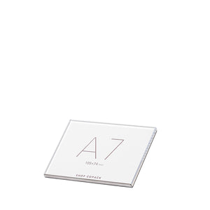 プライススタンド A7サイズ ACLA7Y アクリル5mm厚