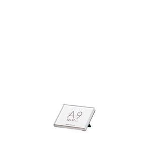 プライススタンド A9サイズ  ACLA9Y アクリル5mm厚