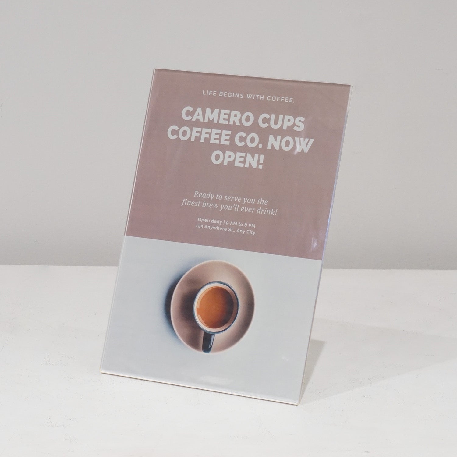 ポップスタンド A4サイズ EM22WH