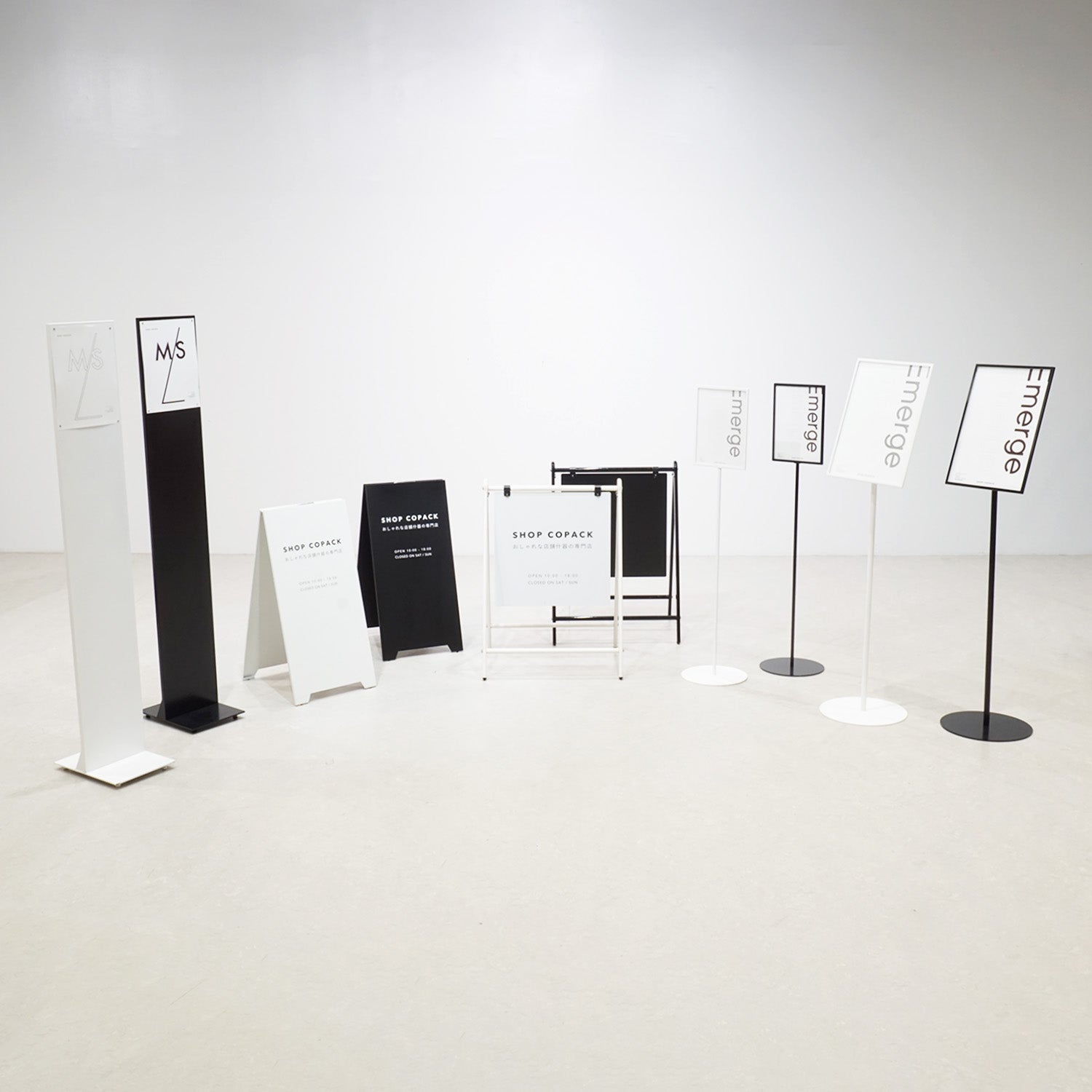 予約販売中 12/1出荷 サインスタンド A4サイズ MS135LG