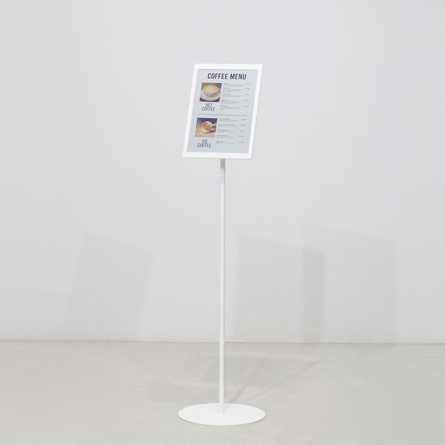 電子ペーパーサイネージ｜おしゃれな什器の企画・製造・販売