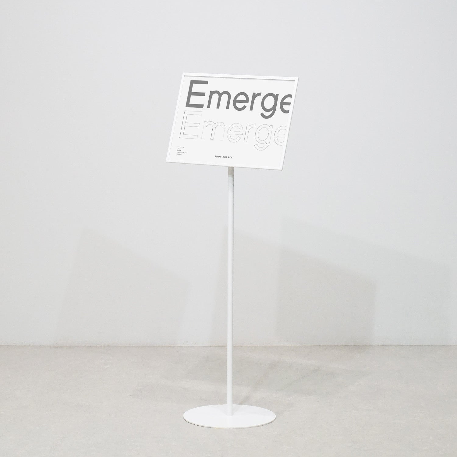 サインスタンド A3サイズ横｜おしゃれな什器の企画・製造・販売 SHOP