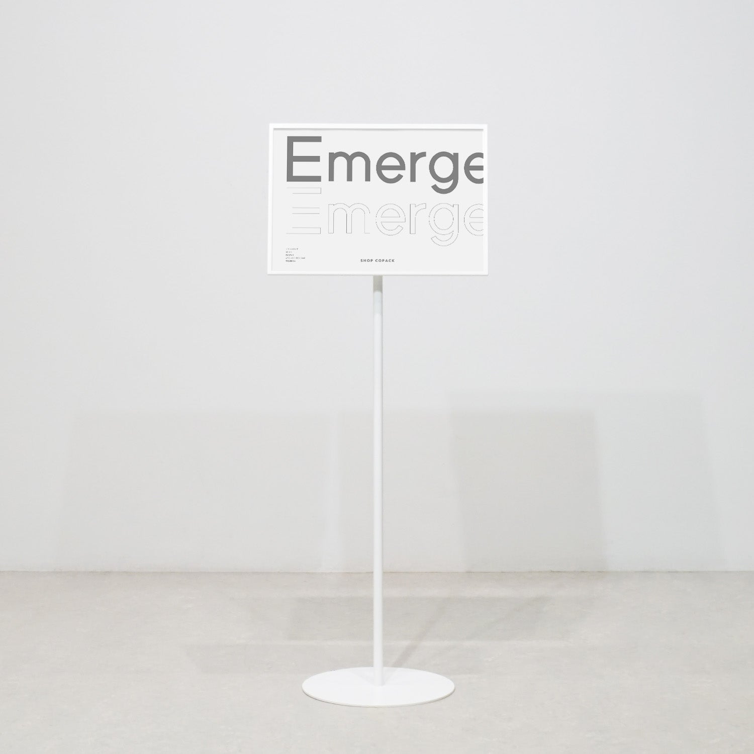 サインスタンド A3サイズ横｜おしゃれな什器の企画・製造・販売 SHOP