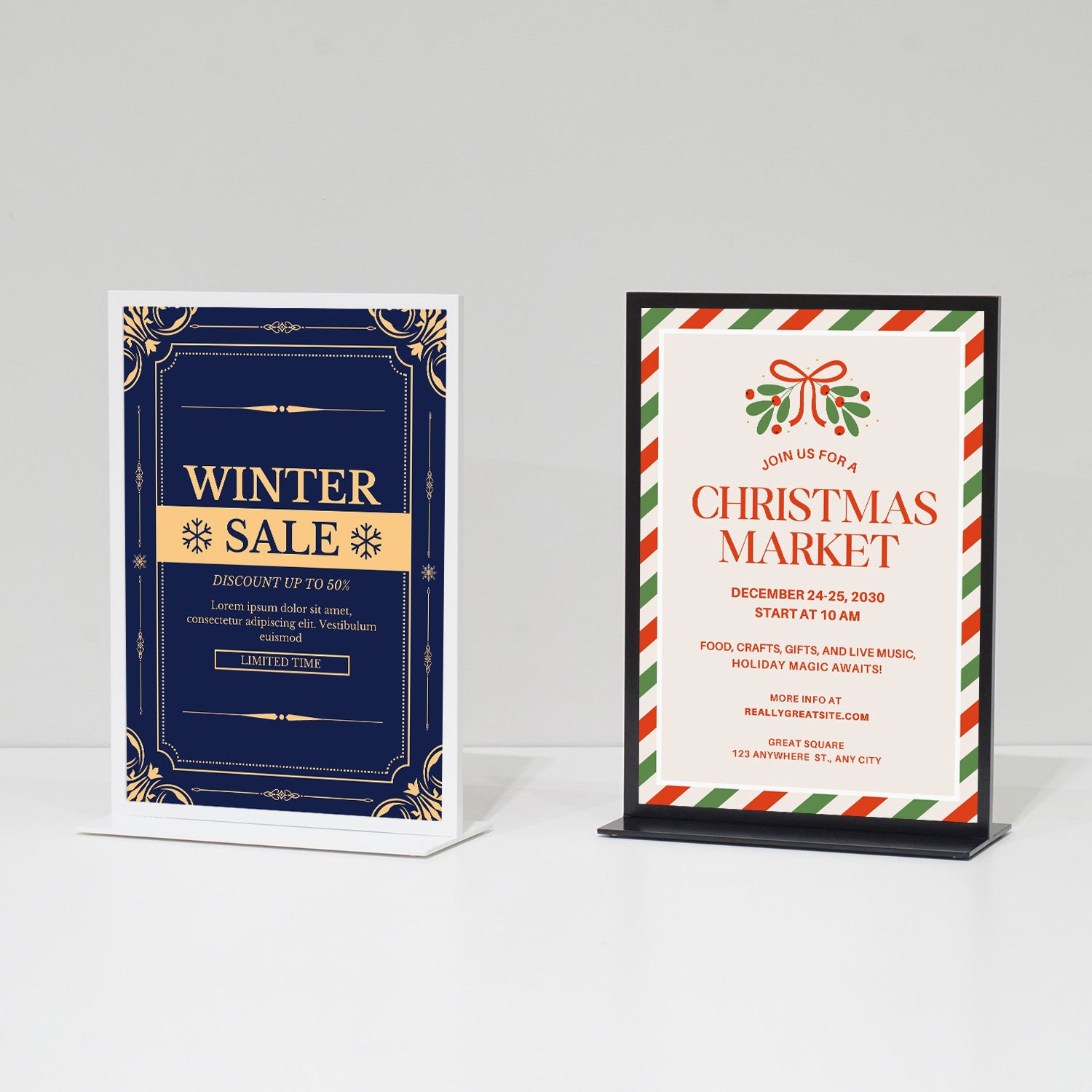 ポップスタンド A4サイズ｜おしゃれな什器の企画・製造・販売 SHOP COPACK