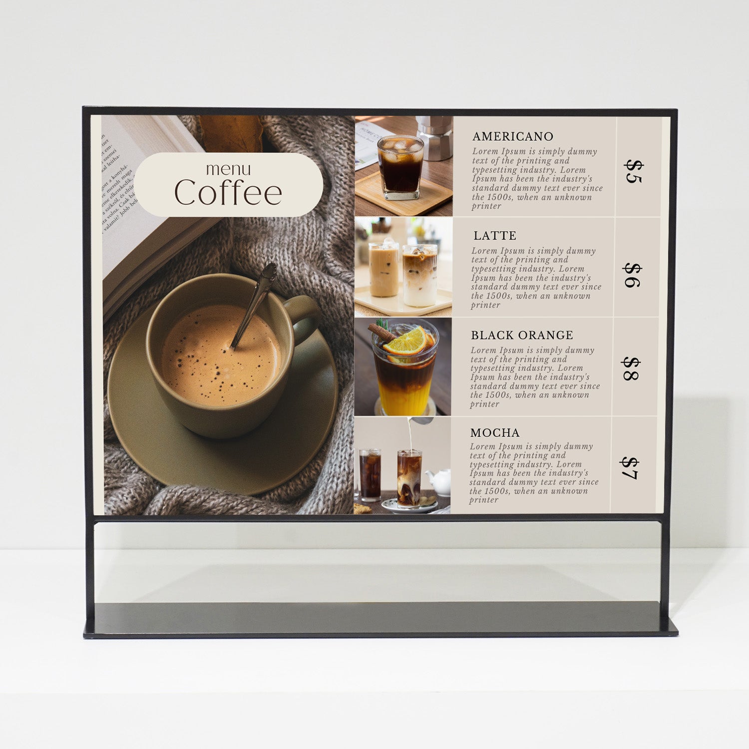 ポップスタンド A2サイズ EM03WH