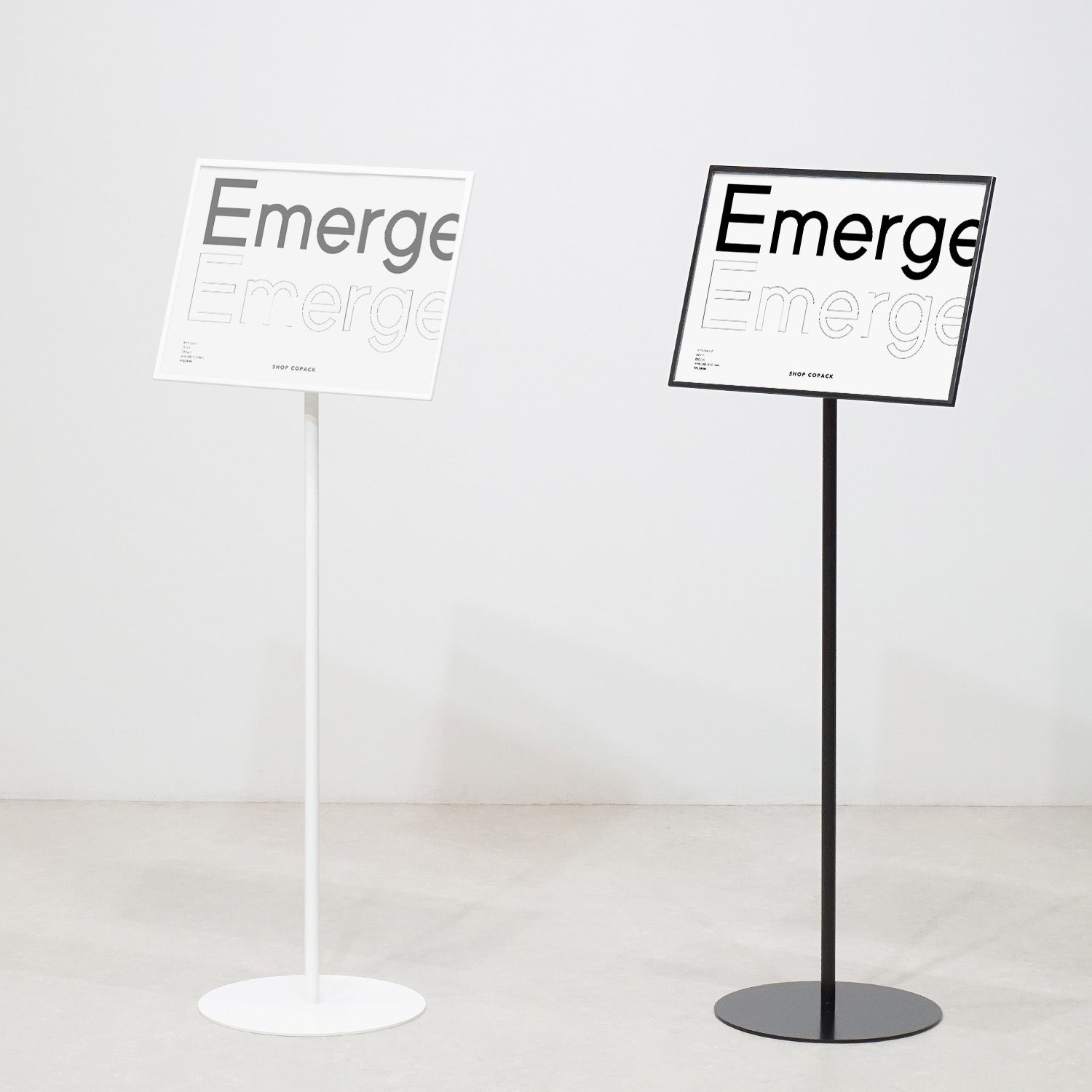 サインスタンド A3サイズ横｜おしゃれな什器の企画・製造・販売