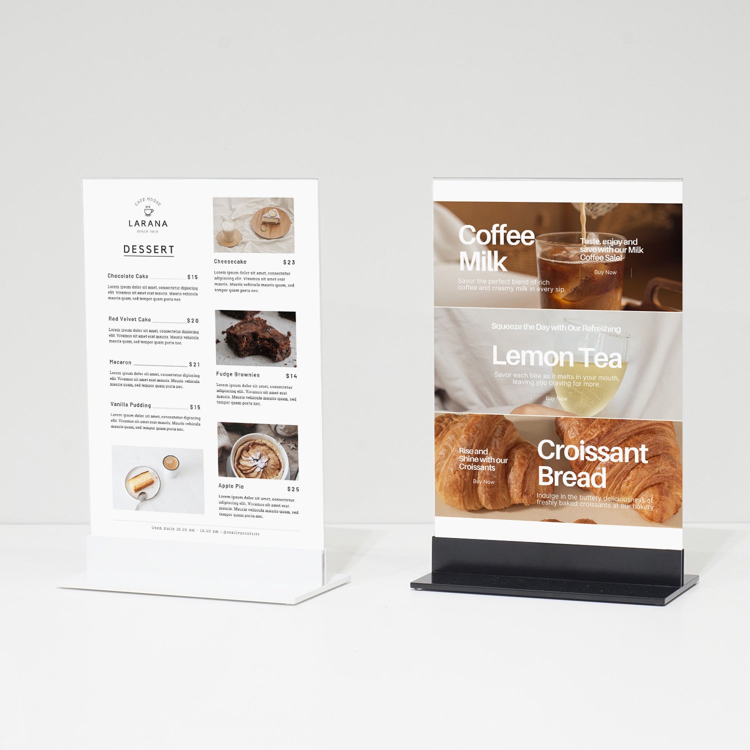 ポップスタンド A4サイズ｜おしゃれな什器の企画・製造・販売 SHOP COPACK