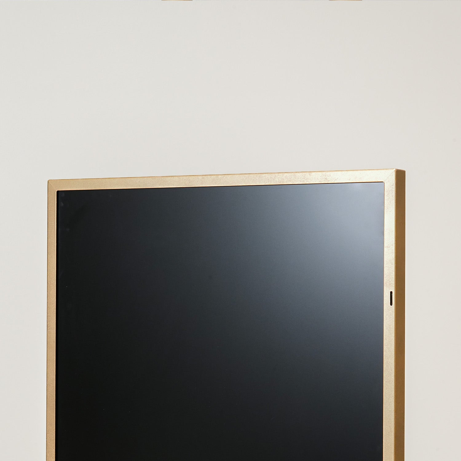 デジタルサイネージ 55インチ 真鍮ゴールド調 × 大理石調 DSB55HT2BRMR