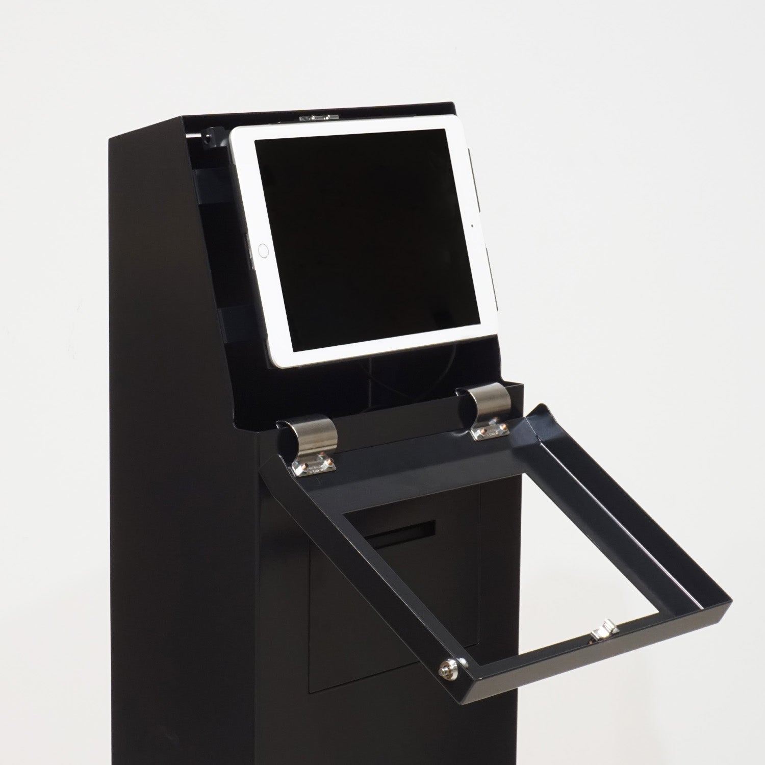 店舗用受付端末 タッチパネルモニター スタンド付き 順番待ちシステム 順番待ちシステム用 iPadスタンド ｜おしゃれな什器の企画・製造・販売