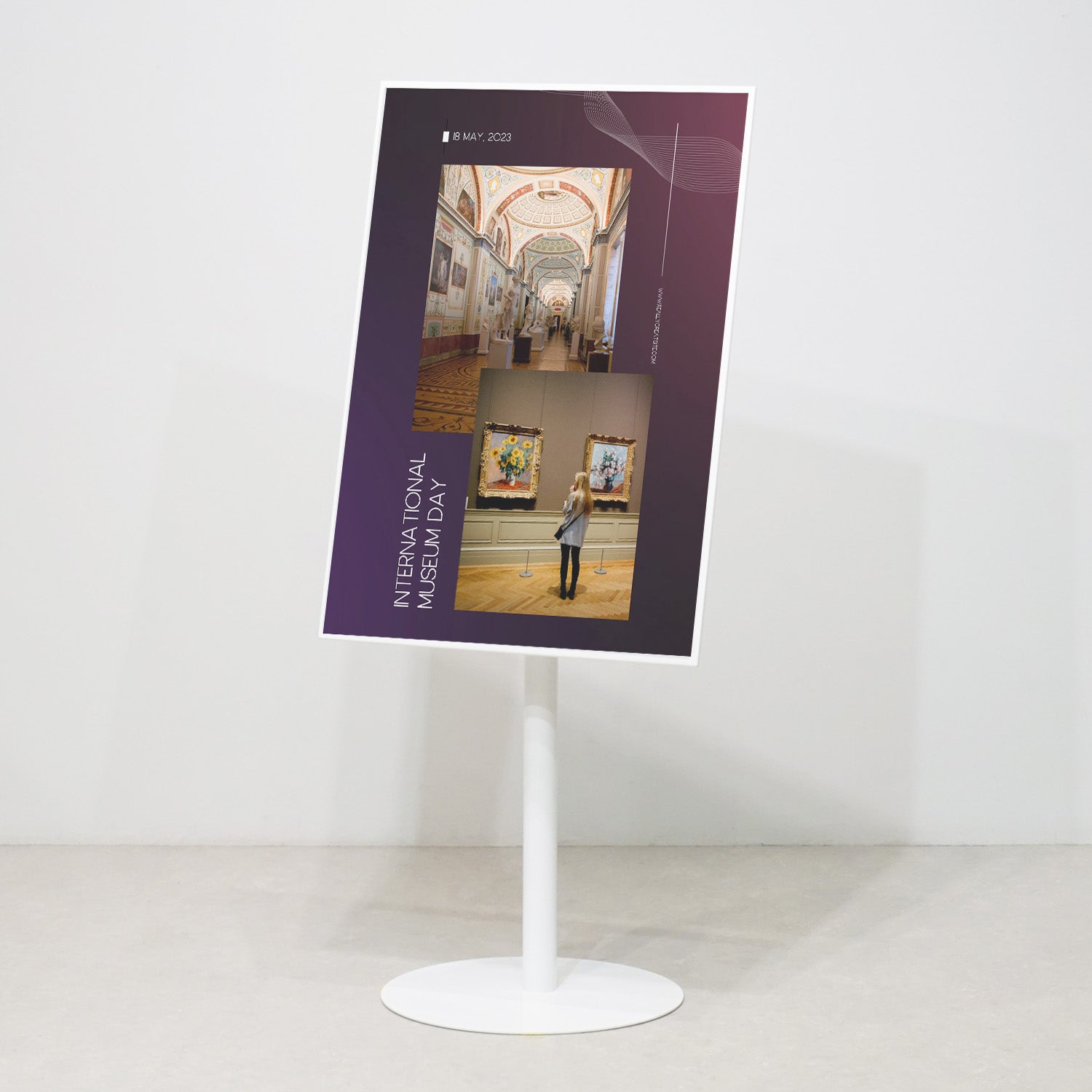 ポスタースタンド A1サイズ｜おしゃれな什器の企画・製造・販売 SHOP