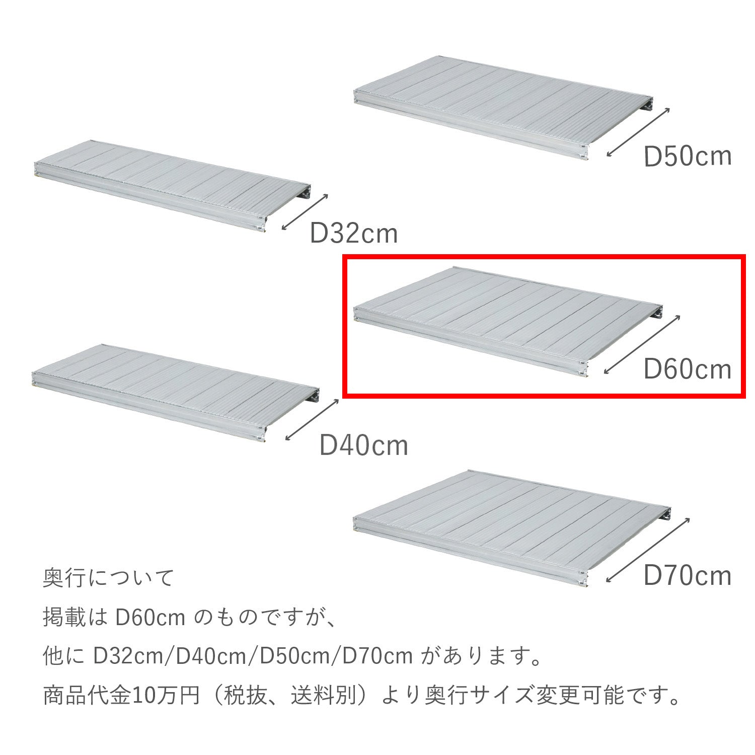 スチールシェルフ 幅188cm 高さ250cm 7段