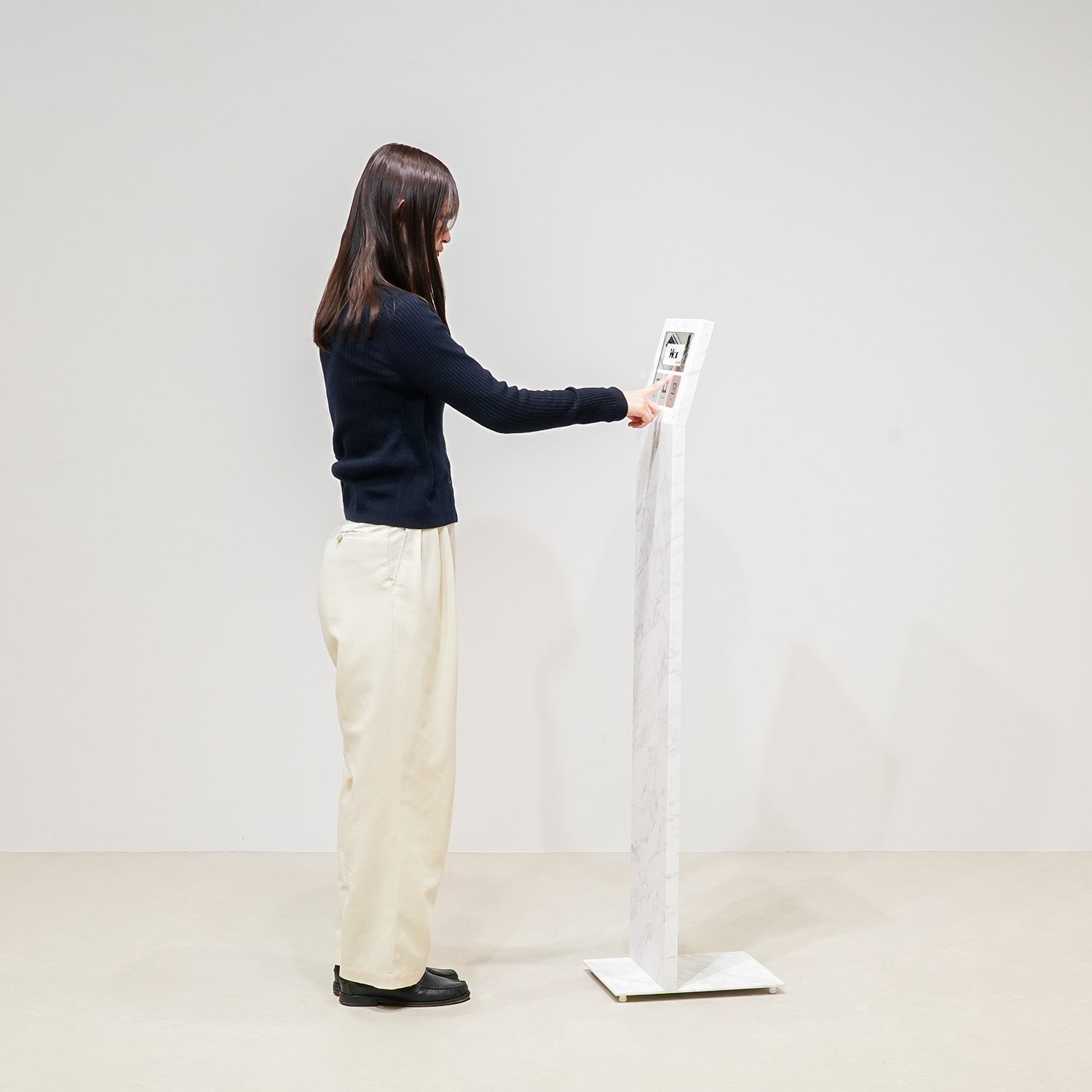 iPadスタンド 大理石調 IS10.9MB （iPad 第10~11世代対応）