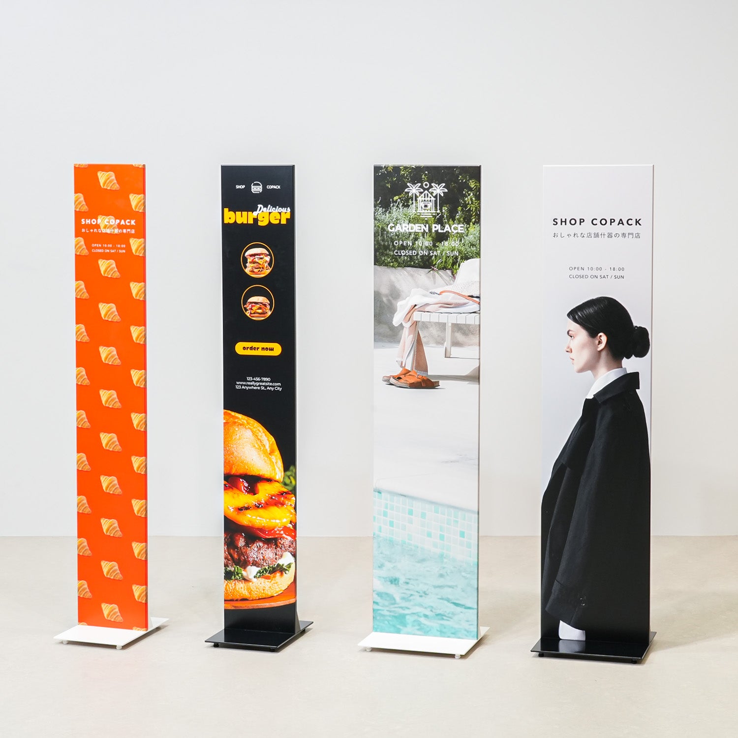 A4サイズ サインスタンド｜おしゃれな什器の企画・製造・販売 SHOP COPACK