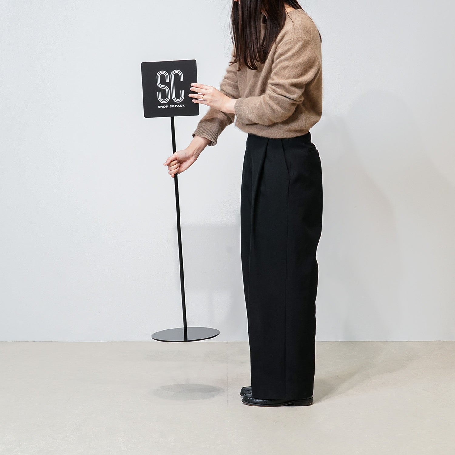 予約販売中 最短出荷日2/26 サインスタンド OS11CBK