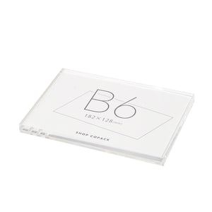 プライスプレート　B6サイズ　ACPB6