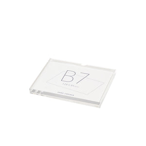 プライスプレート　B7サイズ　ACPB7