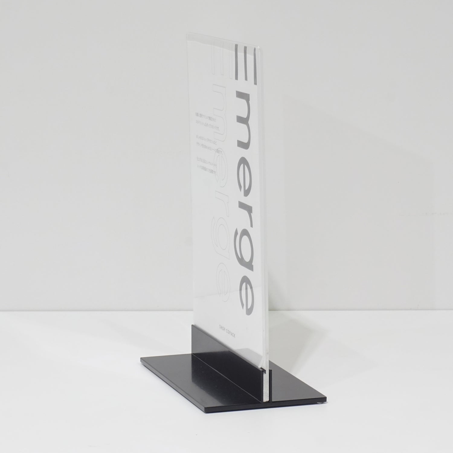 ページングスタンドA4サイズ　販促用品　フロアポップスタンド スタンドPOP - 格安ネット印刷グラフィック