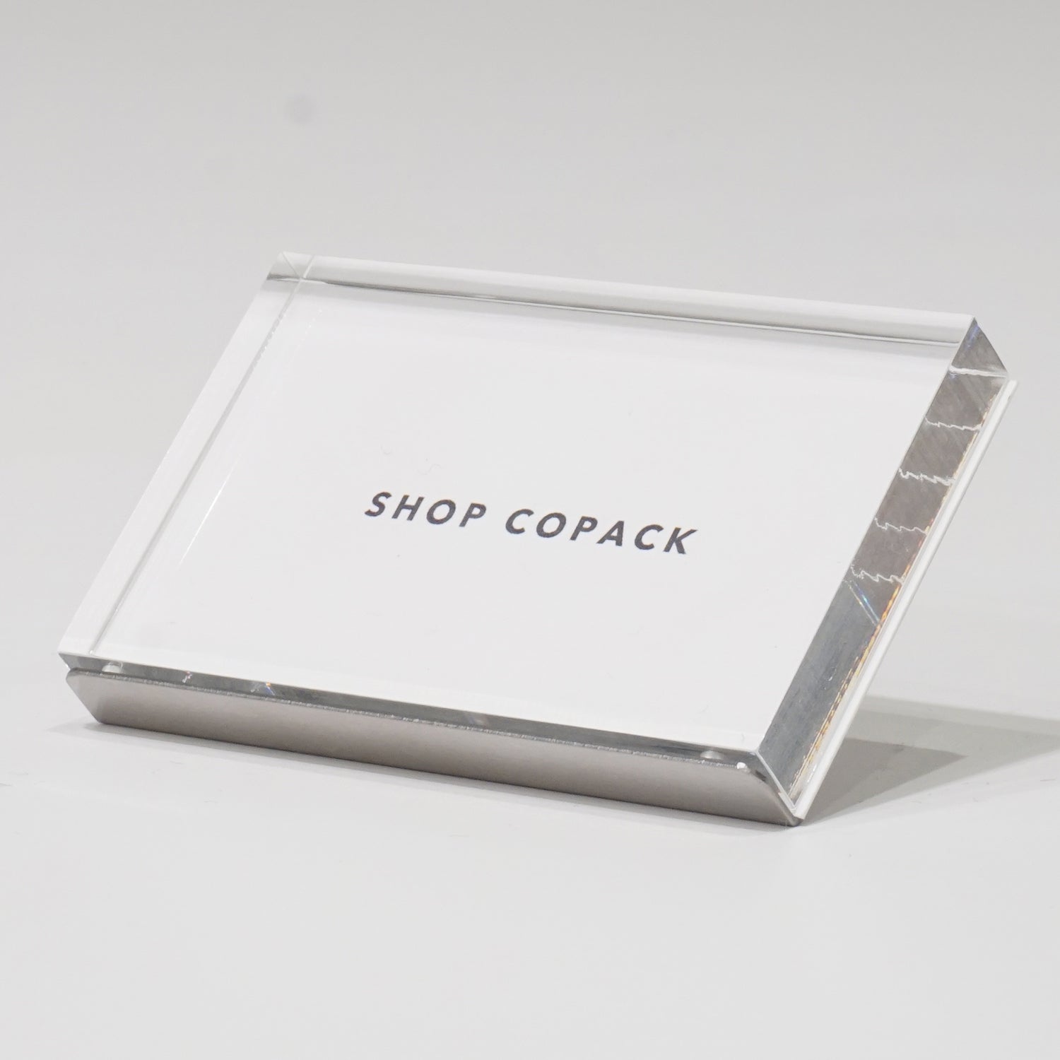 プライススタンド 名刺サイズ｜おしゃれな什器の企画・製造・販売 SHOP