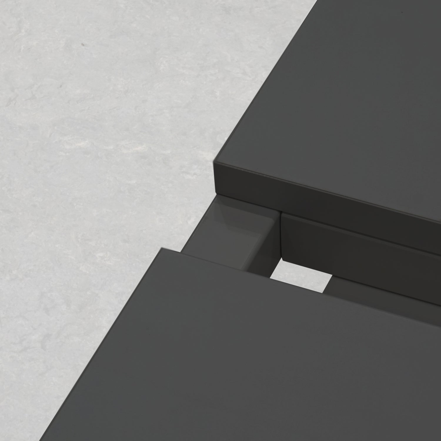 オフィスデスク 4人用 SOT22BK