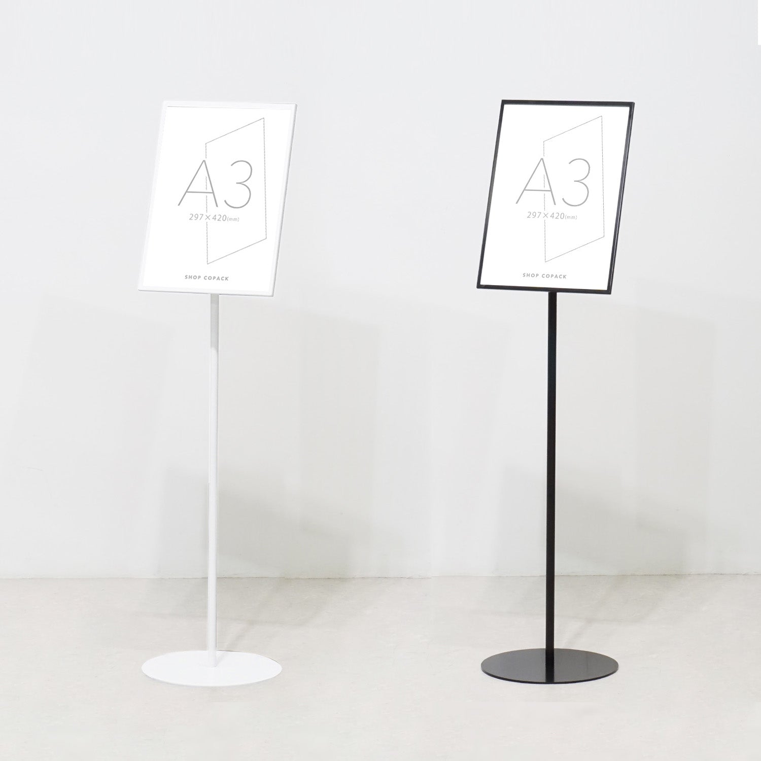 サインスタンド A3サイズ｜おしゃれな什器の企画・製造・販売 SHOP COPACK