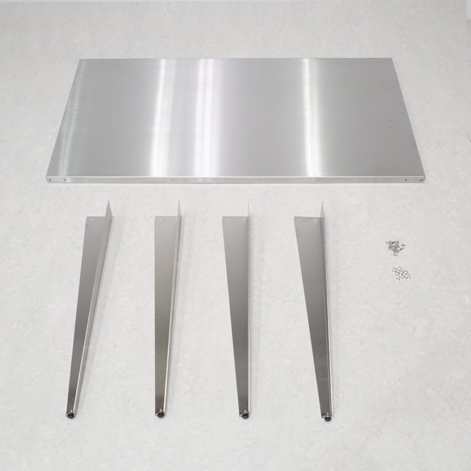 ステンレスフレーム カウンターテーブル 店舗什器 ガレージ ZR24384