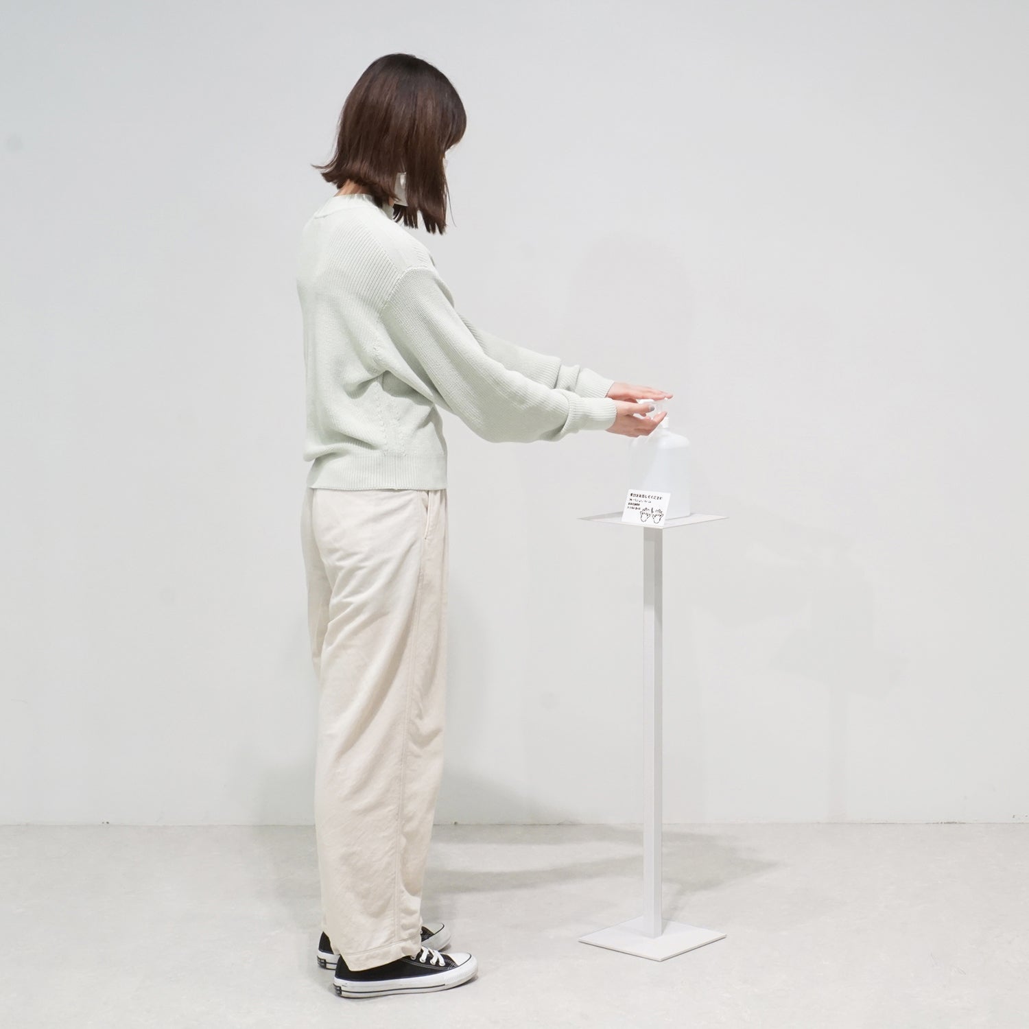 ディスプレイ台 / 消毒液スタンド   MST01LG