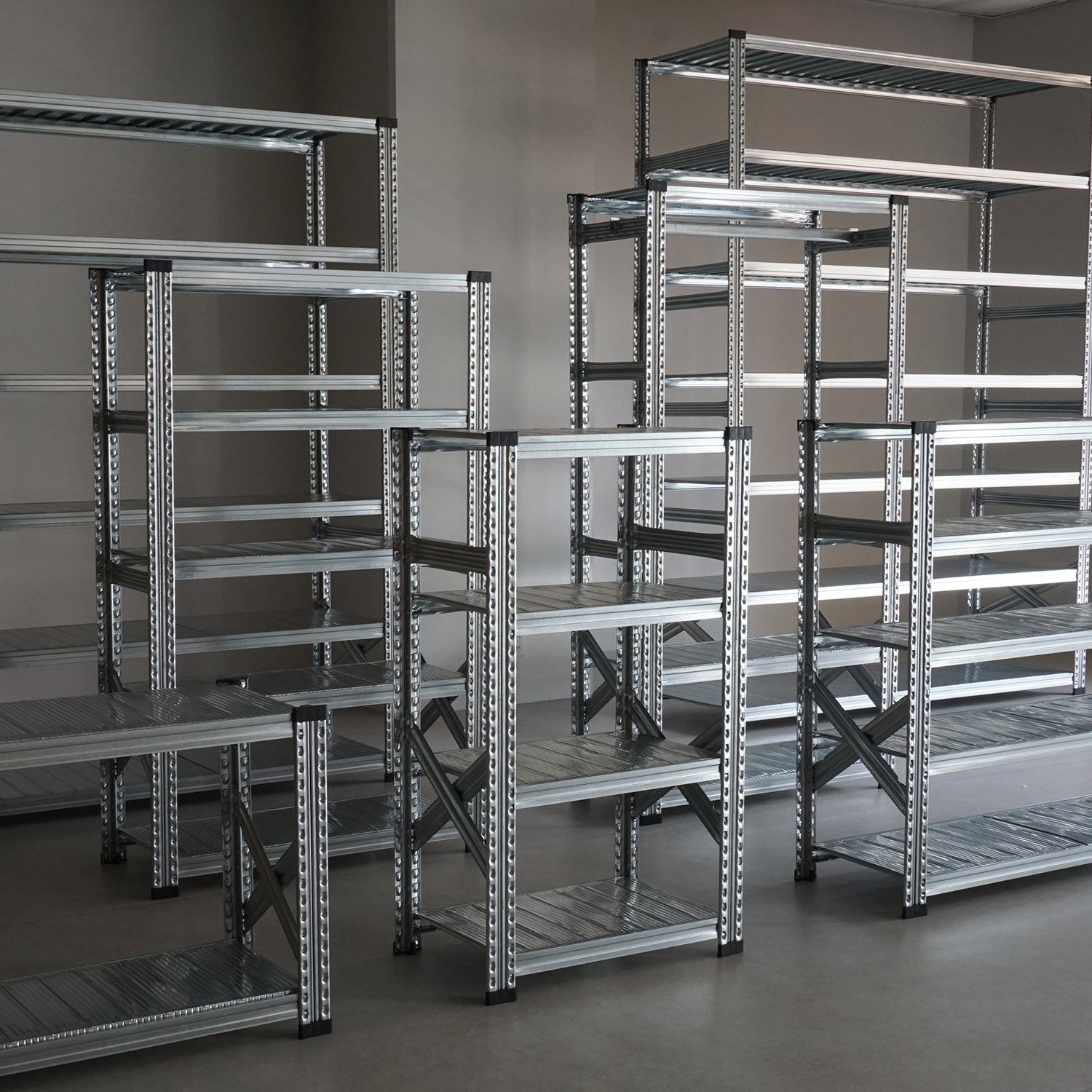 スチールシェルフ 幅128cm 高さ158cm 5段