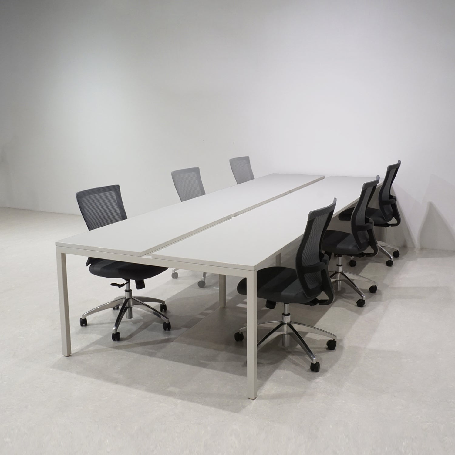 オフィスデスク 4人用 SOT22WH