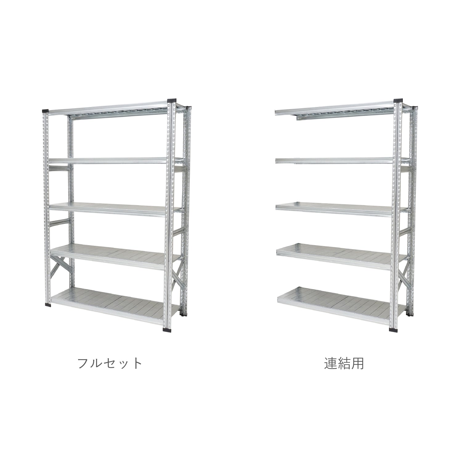 スチールシェルフ 幅188cm 高さ250cm 7段