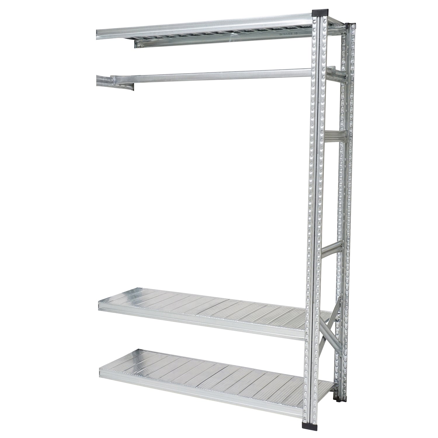 スチールハンガーラック 幅128cm 高さ184cm【連結用】