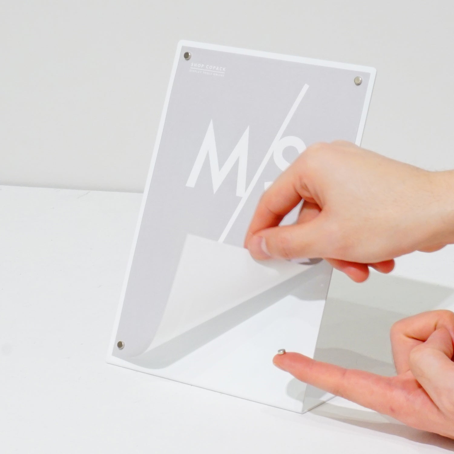 A5サイズ 卓上ポップ｜おしゃれな什器の企画・製造・販売 SHOP COPACK
